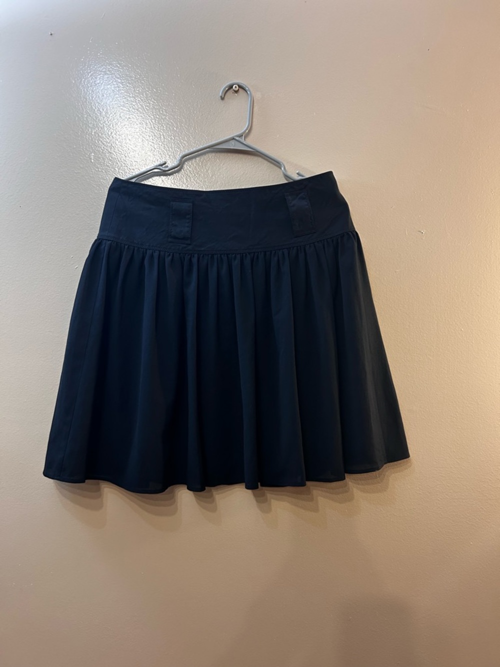 Kenneth Cole New York Navy Circle Skirt